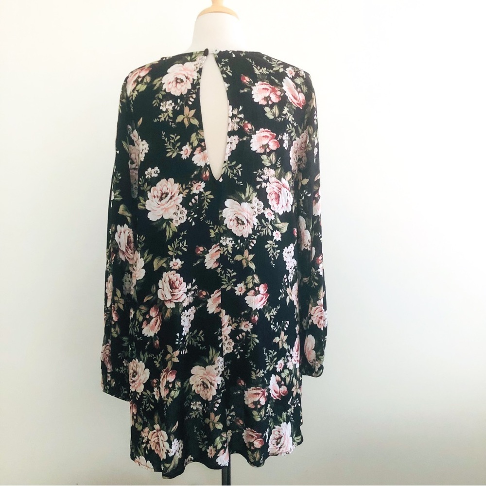 Show Me Your Mumu Donnie Dress Roses Cloud Floral Boho Mini Dress XS - Picture 9 of 16